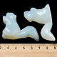 Aus Opalit geschnitzte Eichhörnchenfiguren DJEW-D012-01H-3