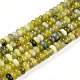 Природного нефрита Xiuyan бисер нитей G-T140-68B-4