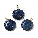 Lapis lazuli naturale ciondoli G-E043-01B-04G-1