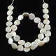 Fili di perle di keshi di perle barocche naturali PEAR-Q004-21C-2