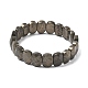 Браслеты из натуральных бусин пирита для женщин и мужчин BJEW-I323-01-4