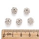 Brass Clear Rhinestone Beads RB-A017-8mm-S-5