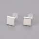 Plastic Stud Earrings EJEW-F211-39-2