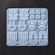 Stampi in silicone ciondolo fai da te DIY-F134-05A-4