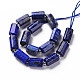 Chapelets de perles en lapis-lazuli naturel G-S345-8x11-002-2