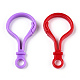 Accessoires de fermoir porte-clés en plastique opaque en forme d'ampoule en forme de bulbe KY-N022-08-4
