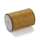 Round Waxed Polyester Thread String YC-D004-02E-009-2