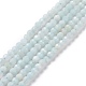 Chapelets de perles en amazonite naturel G-A129-2mm-20-1