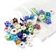 30pcs perles de verre millefiori faites à la main LAMP-FS0001-02C-2