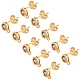 5 Pairs Rack Plating Brass Micro Pave Cubic Zirconia Stud Earring Findings KK-SZ0005-96-1