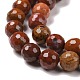 Chapelets de perles en cornaline naturelle G-E571-10B-3