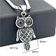 Ожерелья в стиле панк из нержавеющей стали с подвеской в виде совы для мужчин VX5192-4