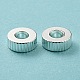 201 Stainless Steel Corrugated Beads STAS-A057-02C-S-1