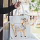 FINGERINSPIRE Goat Stencil for Painting 30x30cm Reusable Goat Pattern Stencil Sheep Drawing Stencil Farm Animal Decoration Stencil for Painting on Paper DIY-WH0172-868-6