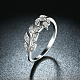 Moda 925 esterlina anillos de plata RJEW-BB18889-8-5