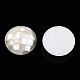 Perles de coquillage blanc naturel SHEL-F007-16A-2