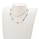 Colliers de perles heishi en argile polymère NJEW-JN03437-4