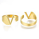 (vendita di fabbrica di feste di gioielli) anelli per polsini in lega RJEW-S038-195V-G-NR-3
