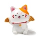 Lucky Cat Resin Display Decorations DJEW-A013-01A-1
