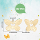 100шт латунные подвески KK-DC0001-42-2