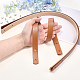 CHGCRAFT 6 colors PU Leather Bag Straps Leather Shoulder Strap Purse Strap Replacement for Handmade Bag Purse Crossbody Bag Making Crafting DIY-CA0004-72-3