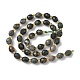 Натуральный зеленый деревянный кружевной камень бусины пряди&nbsp;G-F809-A30-01-3