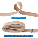 Benecreat 18 м 10 цвета плоский полиэстер эластичный резиновый шнур/лента EW-BC0001-06-2