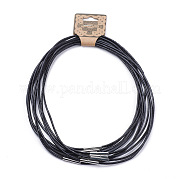 Коровья кожа ожерелье шнура материалы MAK-G003-04B