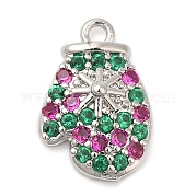 Подвески из кубического циркония с покрытием из латуни KK-R150-13P-02