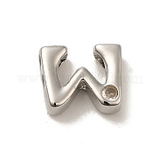 Стойки обшивки латунь кубического циркония бусы KK-L210-008P-W