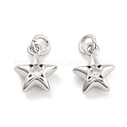 Подвеска из латуни с фианитами KK-P271-38A-01P