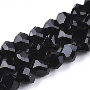 Однотонные стеклянные бусы пряди GLAA-T006-04B-01