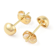 Серьги-гвоздики из латуни для женщин EJEW-G394-18B-G