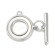 Застежки-тогглы из латуни и ракушек KK-K391-10P