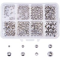 PandaHall 300pcs Antique Silver Tibetan Alloy Flower Spacer Beads Daisy  Metal Spacers for Bracelet Necklace Jewelry Making, 6x6x2mm