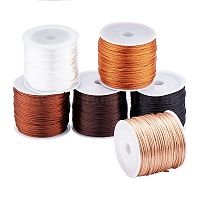 Wholesale PH PandaHall 392 Yards 0.8mm Nylon String Cord 8 Colors Bracelet  String Chinese Knotting Cord Macrame Nylon Thread for Kumihimo Braided  Bracelets Necklaces Jewelry Making Wind Chime Parts 