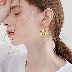 15個3色201ステンレスペンダント  キノコのチャーム付きフラットラウンド  ミックスカラー  29x25x3mm  穴：1.8mm  5個/カラー&nbsp;STAS-SZ0002-83