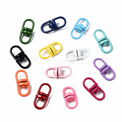 Поворотные застежки с двойным ушком из экологически чистого сплава X-PALLOY-T080-03-NR