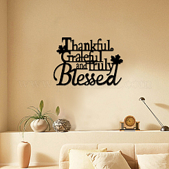 Decoraciones colgantes de hierro&nbsp;HJEW-WH0013-004