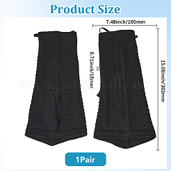 Носки из акриловых волокон для женщин&nbsp;AJEW-WH20060-48A