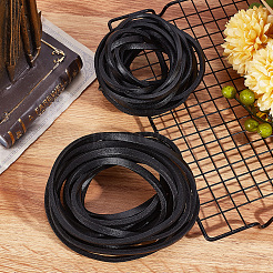 Плоский шнур из воловьей кожи&nbsp;WL-GF0001-10A-02