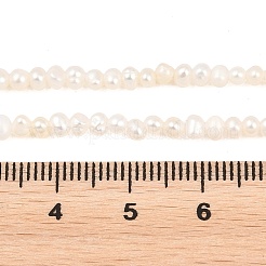 Natürliche kultivierte Süßwasserperlenperlenstränge&nbsp;PEAR-D003-01C-01