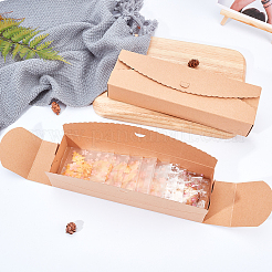 Scatola di carta kraft creativa pieghevole&nbsp;CON-WH0073-98
