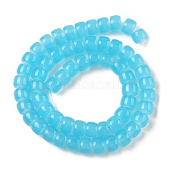 Perles de verre plaquées au four&nbsp;X1-GLAA-H036-01G