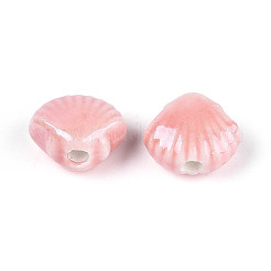 Perles en porcelaine manuelles&nbsp;PORC-Q002-01N-01