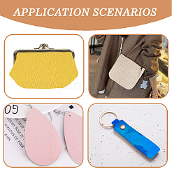 6 шт. ПВХ кожаная ткань&nbsp;DIY-CL0002-27A