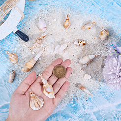 56шт 14 стиля непрозрачные акриловые подвески MACR-SC0001-80