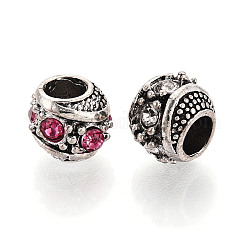 Сплавочные европейские бусины MPDL-S066-046