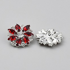 Ручки из горного хрусталя из сплава с 1 отверстием BUTT-WH0012-20