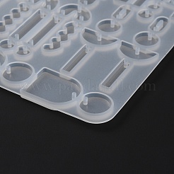 DIY Silikonformen für Anhänger und Verbindungsstücke&nbsp;SIL-TAC0014-03A